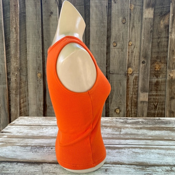 I can do it, Rosie the Riveter orange tank top, size medium, feminist tank top - Picture 9 of 11